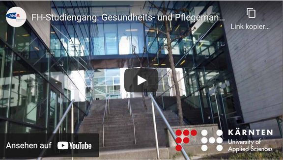 Gesundheits- und Pflegemanagement studieren - Video