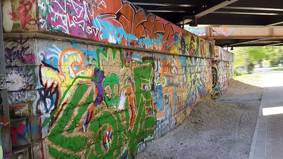 Graffiti Soziale Arbeit Jugendliche - Lendkanal Kärnten