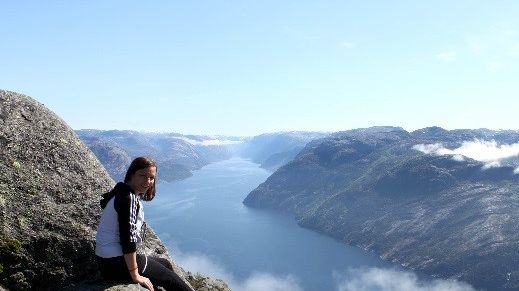 Julia Steiner, Auslandspraktikum in Norwegen