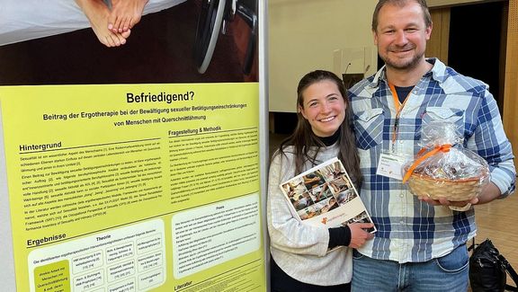 FH Studentin Ergotherapie gewinnt 1. Preis