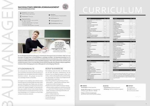 Nachhaltiges Immobilienmanagement - Curriculum