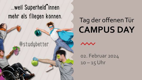 Tag der offenen Tür: CAMPUS DAY am 2.2.2024