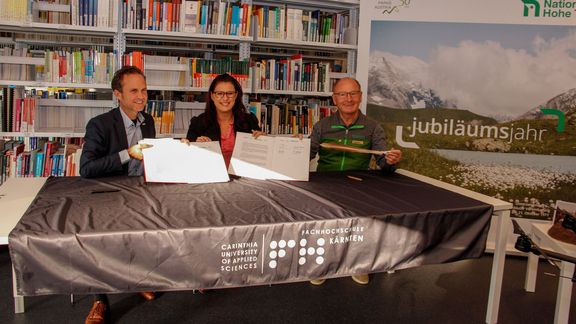 Nationalpark Hohe Tauern unterzeichnet langfristige Kooperation mit FH Kärnten