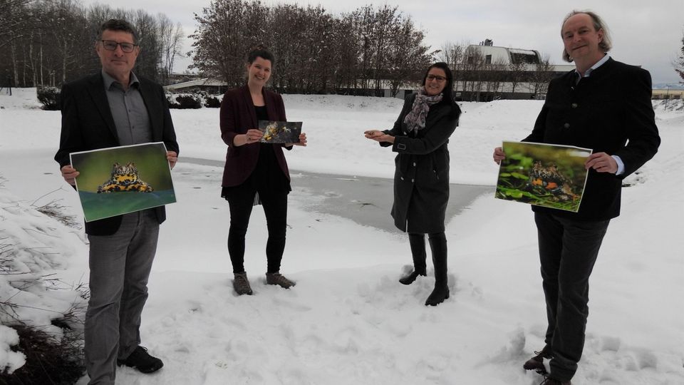 Am 1. Februar wurde unser 3D-Modell der Goldenen Unke gemeinsam mit FH Kärnten - Carinthia University of Applied Sciences (CUAS) und Landesrätin Sara Schaar feierlich eingeweiht 