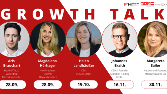 Growth Talks Veranstaltung Fachhochschule