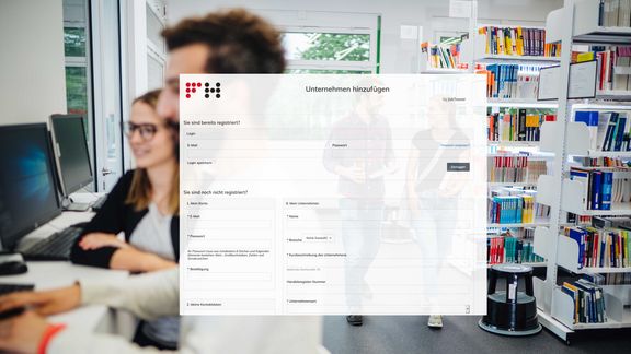 Bild mit Link zum Jobportal für Unternehmen