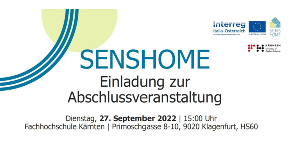 SENSHOME Abschlussveranstaltung - Fachhochschule Kärnten