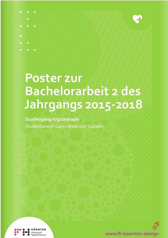 Posterband Ergotherapie 2015–2018