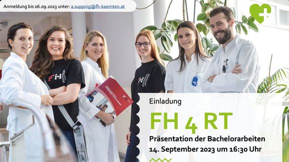 FH4RT: Präsentation der Bachelorarbeiten