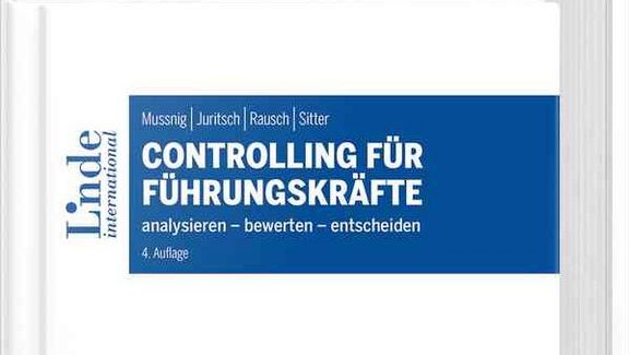 Buchcover: Controllingwissen für Anwenderinnen und Anwender